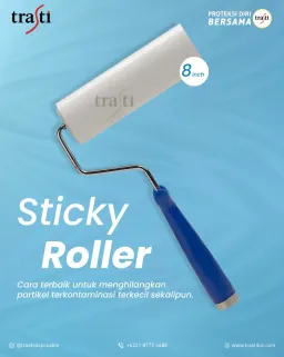 Clean Room Product Sticky Roller Trasti 8 inch